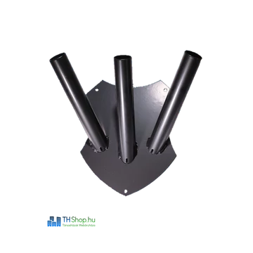 Minőségi, pajzs alakú, fekete színterezett zászlótartó Minőségi, pajzs alakú, fekete színterezett zászlótartó