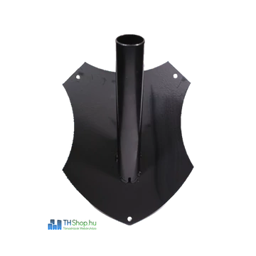 Minőségi, pajzs alakú, fekete színterezett zászlótartó Minőségi, pajzs alakú, fekete színterezett zászlótartó