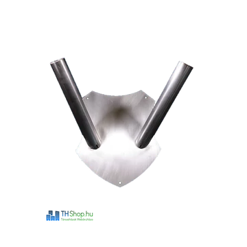 Minőségi, időtálló, pajzs alakú, rozsdamentes acél zászlótartó Minőségi, időtálló, pajzs alakú, rozsdamentes acél zászlótartó