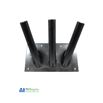 Fekete, színterezett zászlótartó 1 -, 2 - , 3 - ágú kivitelben Fekete, színterezett zászlótartó 1 -, 2 - , 3 - ágú kivitelben