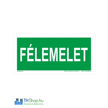 Biztonsági utánvilágító jelzés - emeletjelző/szintjelző/irányjelző biztonsági tábla Biztonsági utánvilágító jelzés - emeletjelző/szintjelző/irányjelző biztonsági tábla