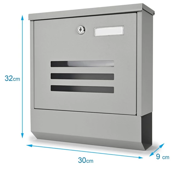 THS927 Minőségi postaláda - Újságtartóval