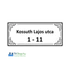 Kép 5/18 - Utcanév tábla (fém vagy UV álló műanyag)