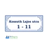 Kép 6/18 - Utcanév tábla (fém vagy UV álló műanyag)