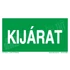 Kép 3/16 - Biztonsági utánvilágító jelzések - Tábla csomag 10 emeletes épületbe - (14 db)
